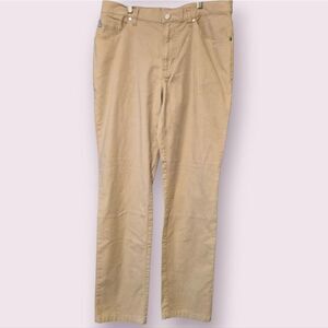 FREE FLY Pants Mens 34x32 Straight Timber Brown Stretch Canvas Fish | EUC
